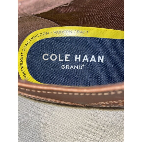 Cole Haan Grand+ Men’s Athleisure Wingtips Size 8.5 W Brown Leather Comfort main image 12